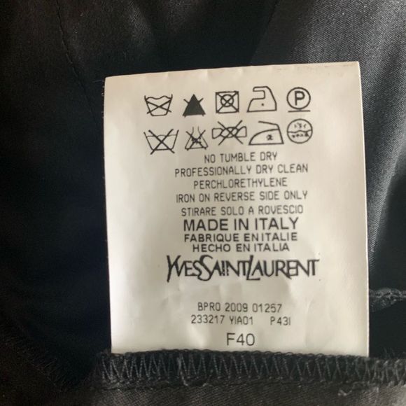 YSL made in Italy pants - Picture 7 of 11